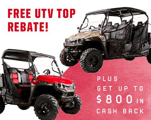 Mahindra UTV Free Top Rebate